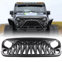Подходит для Wrangler Jeep JK, аксессуары для модификации внедорожного пикапа, решетка радиатора средней сетки