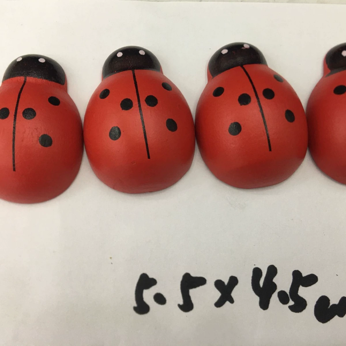 Микро пейзаж 4,5*5,5 аксессуары суккулентные украшения деревянный Жук семизвездочная Божья коровка жук