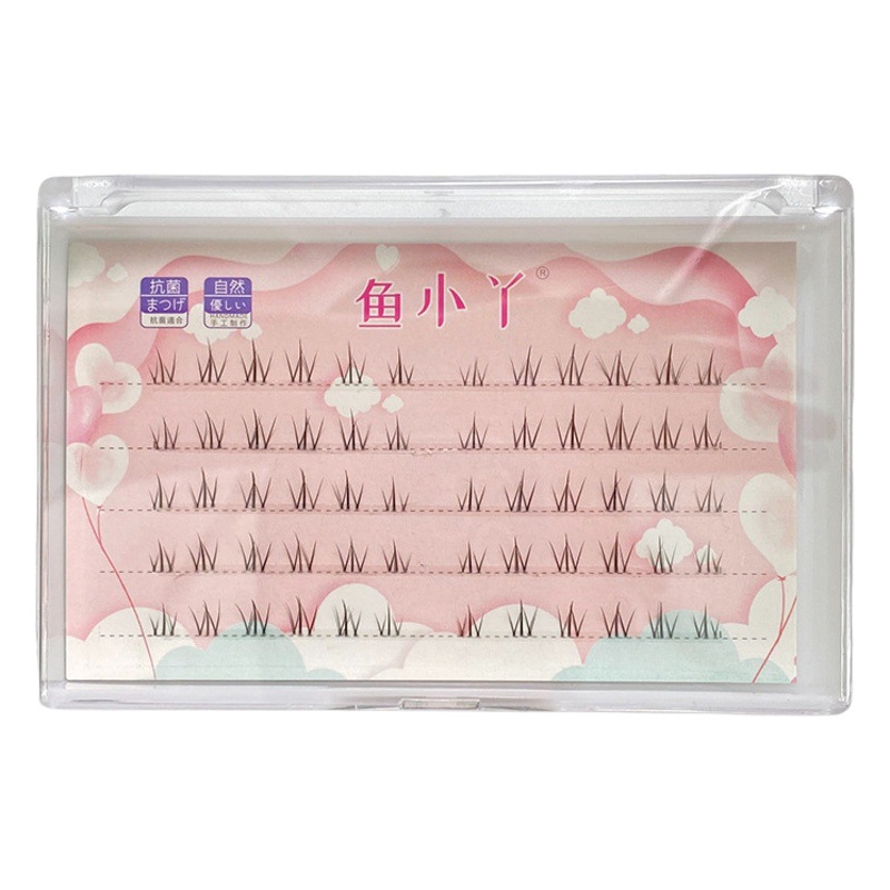 Pequeño Libro Rojo popular nuevo segmento girasol pestañas inferiores fácil de encajar natural perezoso en línea celebridad comic sentido pestañas