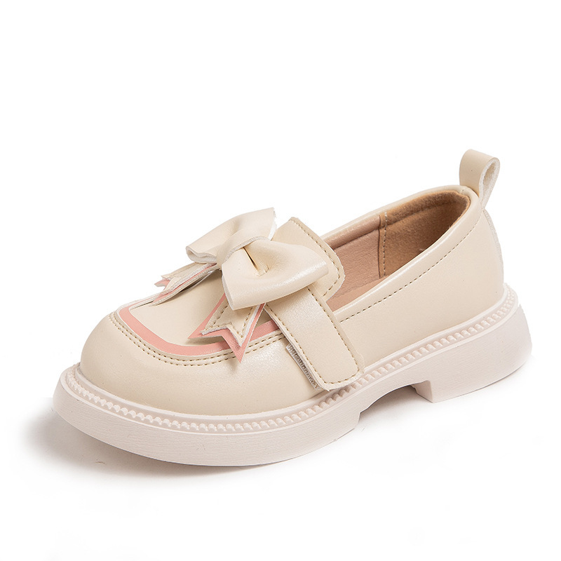 Mother & Kids Princess Style Children's Leather Shoes For Girls Soft Sole Casual Performance Big Girl Spring Style_voghion.com