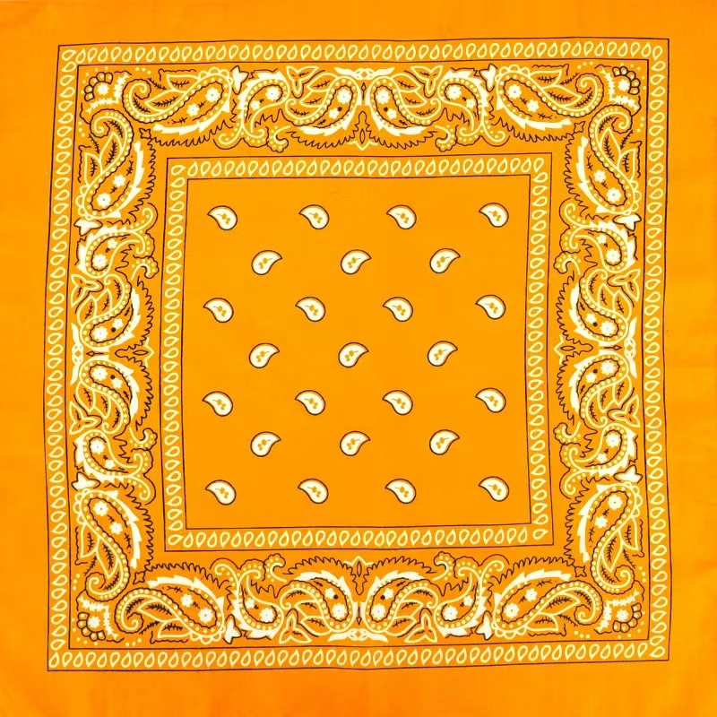 주황색