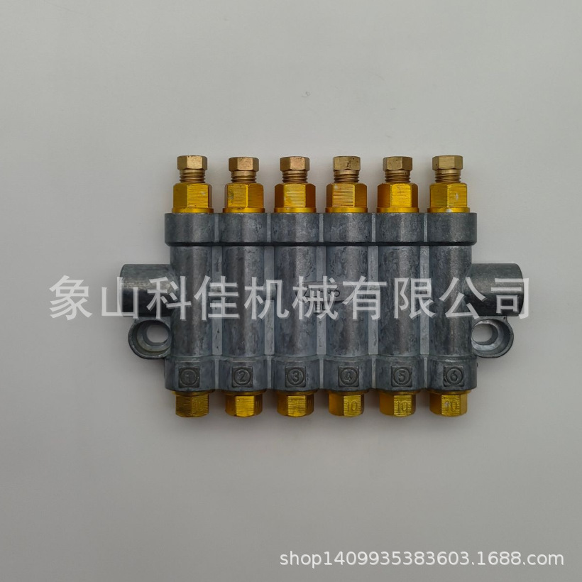 稀油定量分配器ZLFA6 ZLFA6-2 ZLFA6-3 ZLFA6-4 ZLFA6-5 ZLFA6-6