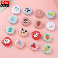 可爱卡通迷你软尺测量随身三围胸围腰围量衣皮尺测身高米尺软尺