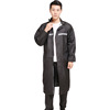 Long spring street raincoat, electric car suitable for hiking, maxi length