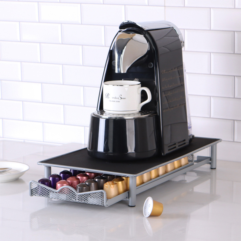 Fengyue Coffee Capsule Storage Rack Drawer Type Nesspresso Spray Coffee Storage Rack Coffee Machine Storage Fengyue Coffee Capsule Storage Rack Drawer Type Nesspresso Spray Coffee Storage Rack Coffee Machine Storage