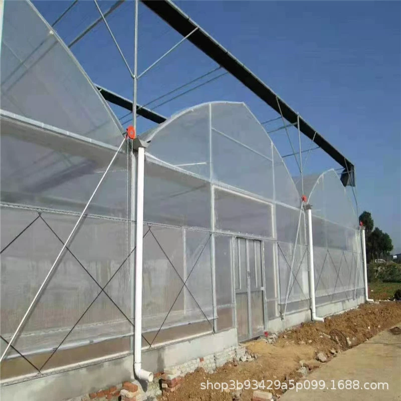 Теплица для посадки овощей, теплица, скелет, овальная трубка, разведение свиньи, крупного рогатого скота, овцы, стальной каркас в сборе, солнцезащитный козырек, непрерывная теплица
