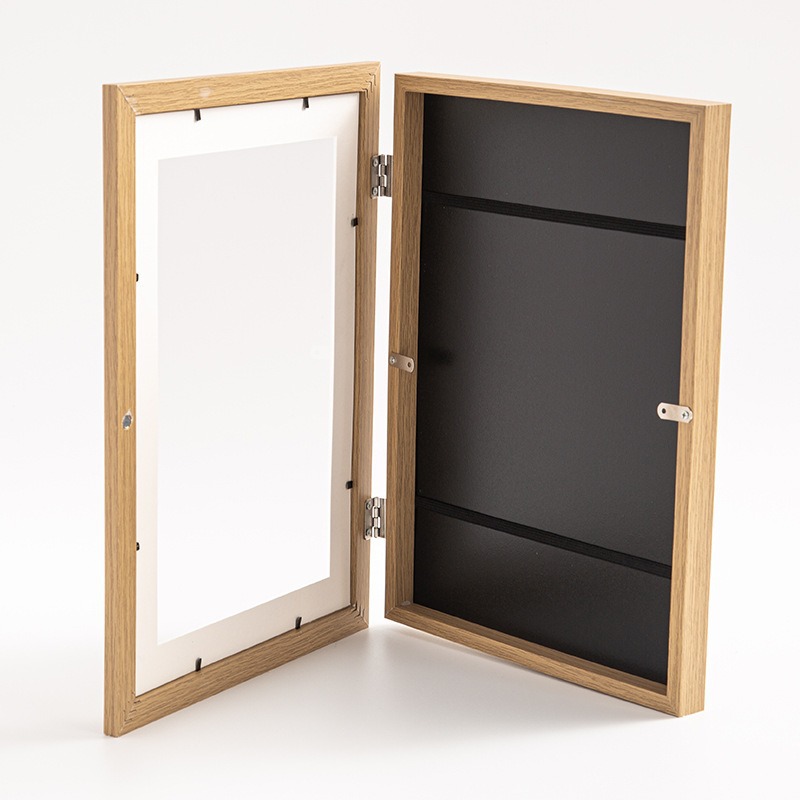 亚马逊新款儿童艺术相框KidsArtFrames装饰画油画合页翻盖北欧风