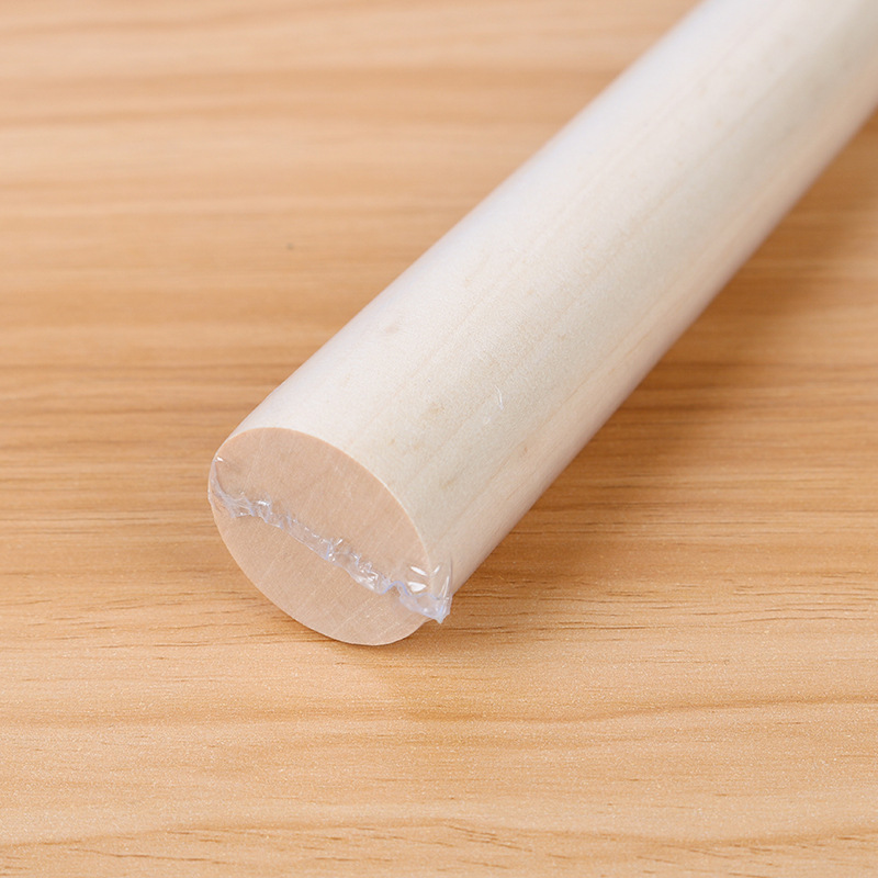 Rodillo de madera maciza, herramienta de cocina para el hogar, rodillo para masa, rodillo para hacer empanadillas, rodillo de madera, suministro de tienda de cinco yuanes. image 5