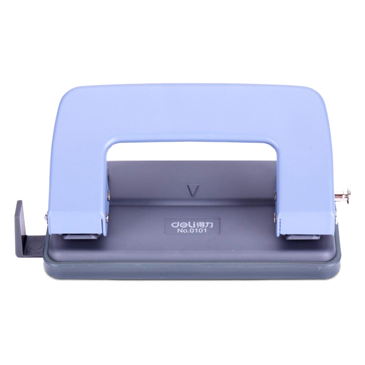 Deli 0101/0102 manual pequeña máquina de perforación de papel vinculante puncher escritorio suministros de oficina