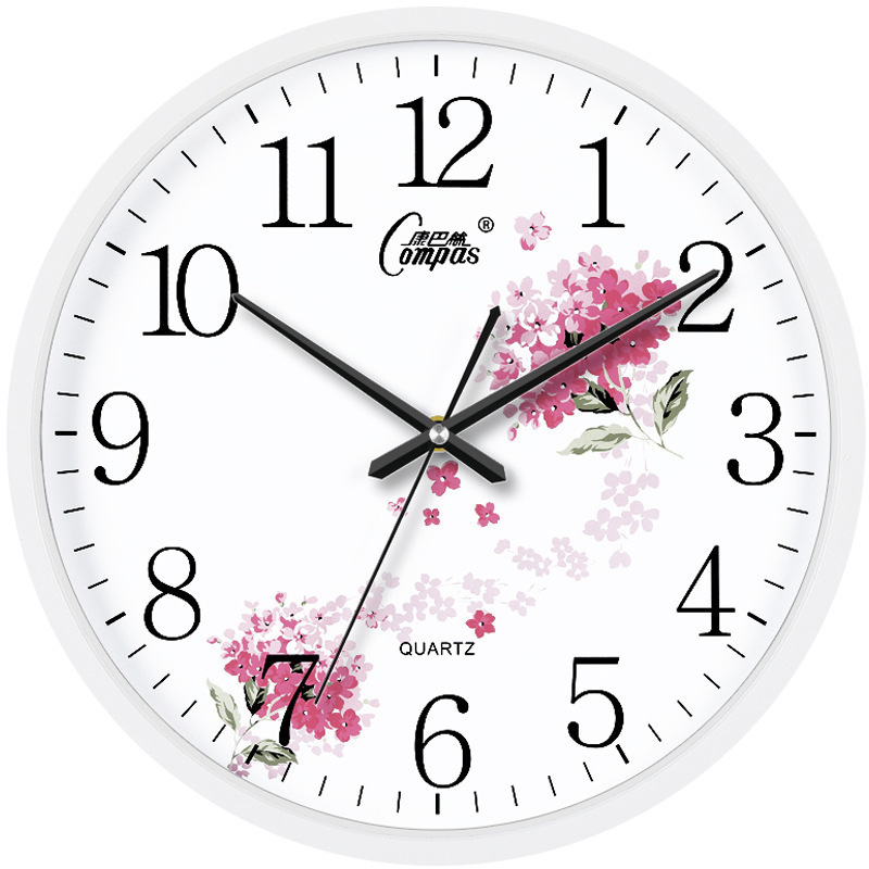 White frame pink flower style