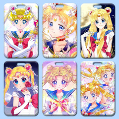 美少女戰士卡套學生飯卡門禁卡工作證保護套公交卡小卡卡套水冰月