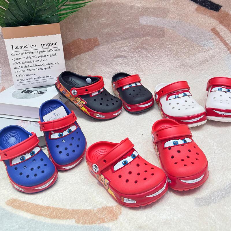 Summer Mcqueen 95 Car-Style Perforated Shoes for Boys and Children, Parent-Child Shoes, Outdoor Casual Versatile Breathable Beach Shoes Summer Mcqueen 95 Car-Style Perforated Shoes for Boys and Children, Parent-Child Shoes, Outdoor Casual Versatile Breathable Beach Shoes