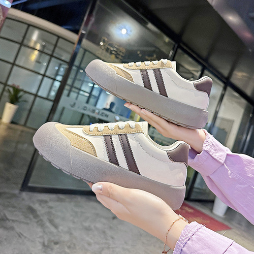 Women's Fashion 2025 White Casual Sneakers, Style WS-W619
