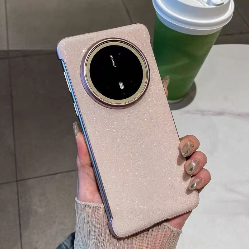 Brillo de color sólido simple sin bordes para Huawei Mate70Pro funda para teléfono móvil 60 nuevo P70Pro/70 hombres y mujeres