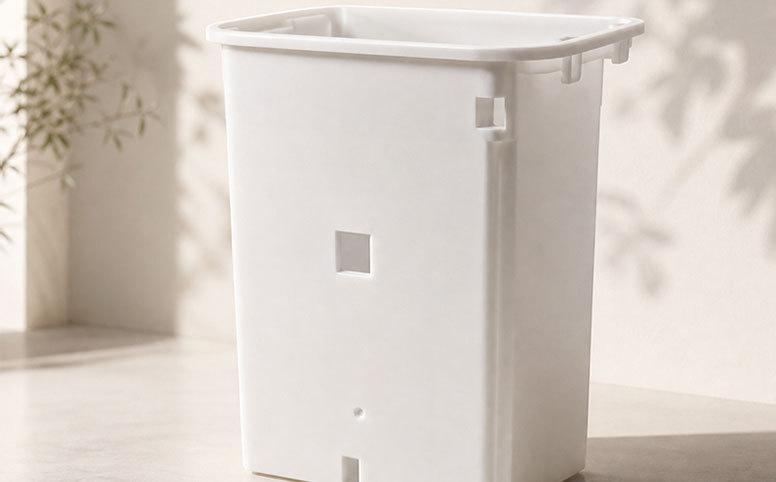 Battery storage box, white plastic seat box, compatible with F6 model 60V72V electric vehicle seat cushion compartment accessories