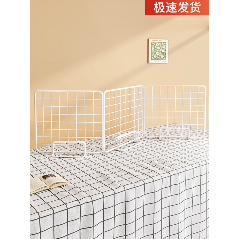 网格架摆摊桌面照片挂件架铁丝网置物架幼儿园美工区作品展示架子