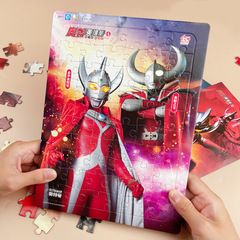 Ultraman Puzzle for 3-6 Year Olds, 60-Piece Educational Cartoon Comic Jigsaw Toy—Drop Shipping Available