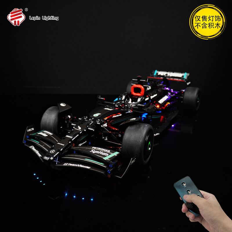 DIY building block lighting suitable for Lego building block 42171 Mercedes AMG Mercedes Benz F1 racing car remote control light group