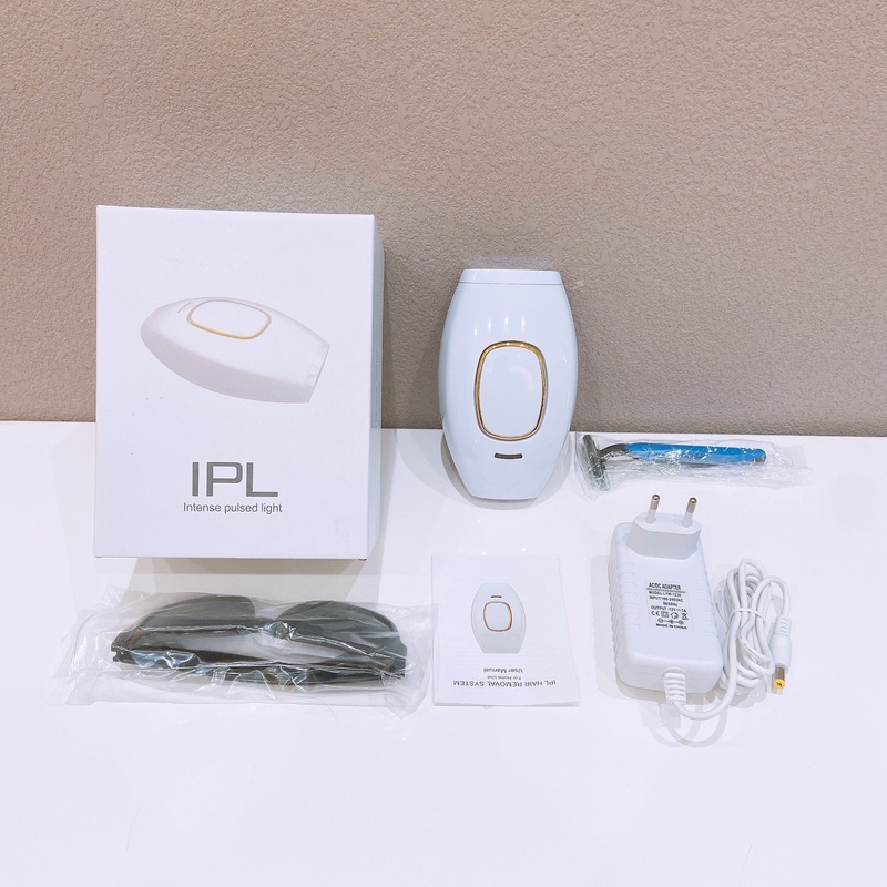 越境してよく売れている脱毛器美容院の強いパルスの全身の脱毛器の家庭用携帯性の見本の柔らかい皮膚の器具|undefined