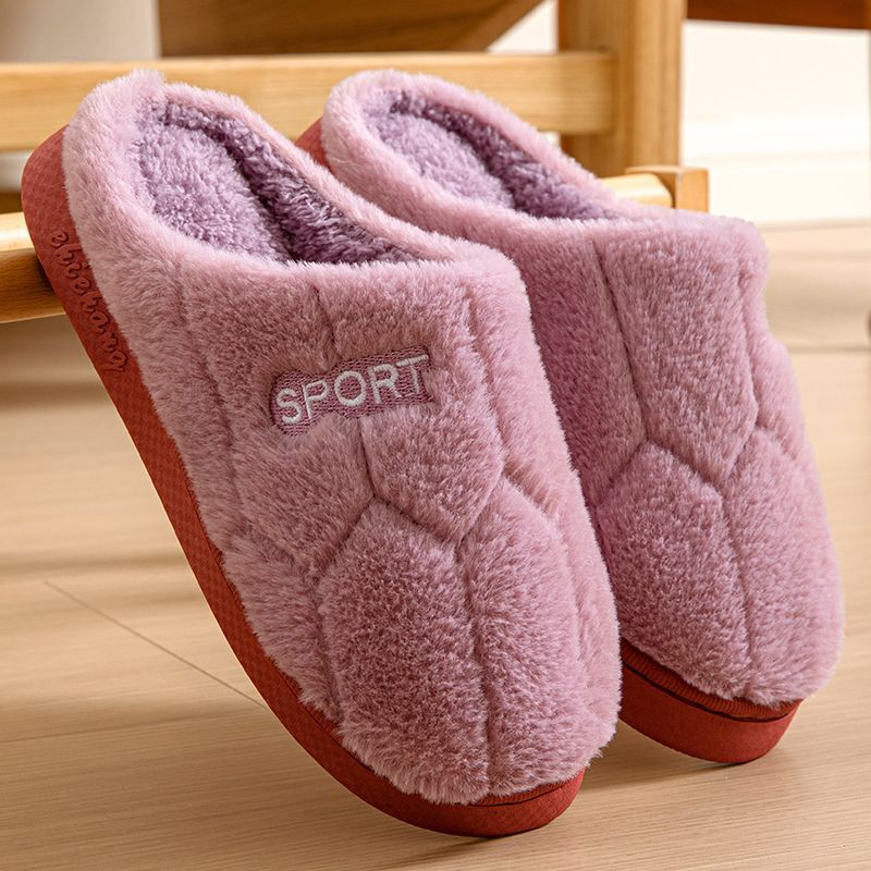 綿スリッパメーカー卸売冬の女性の家庭用暖かい産後靴綿スリッパカップルノンスリップスリッパ男性厚いぬいぐるみ|undefined