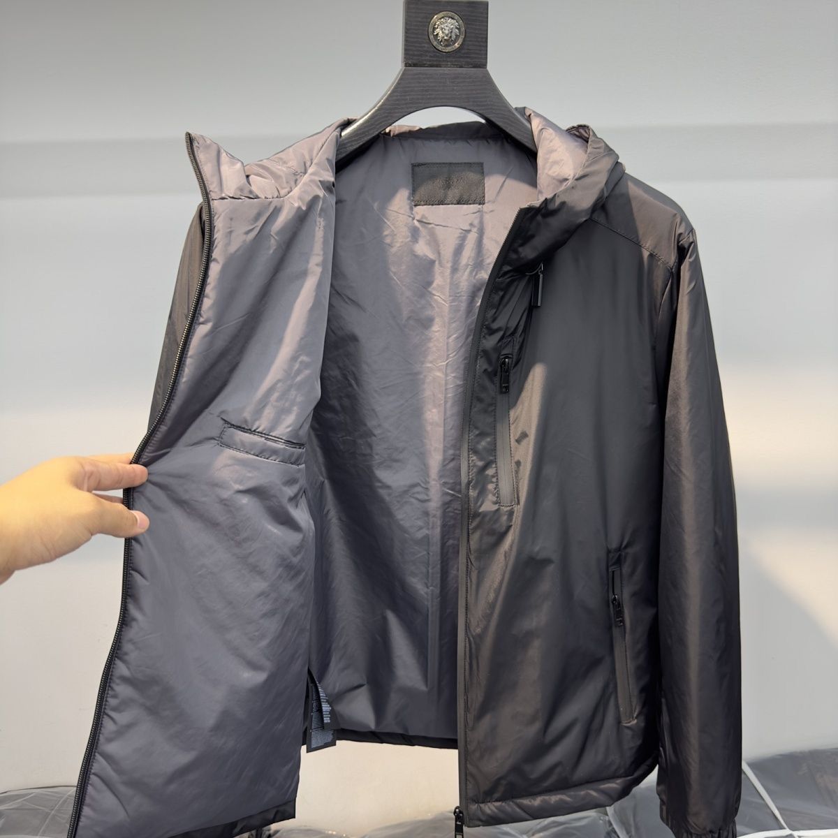 Jacket Men's Autumn Jacket Spring Autumn Outdoor Jacket Jacket Casual Stand Collar Jacket Men's Casual Jacket Hooded