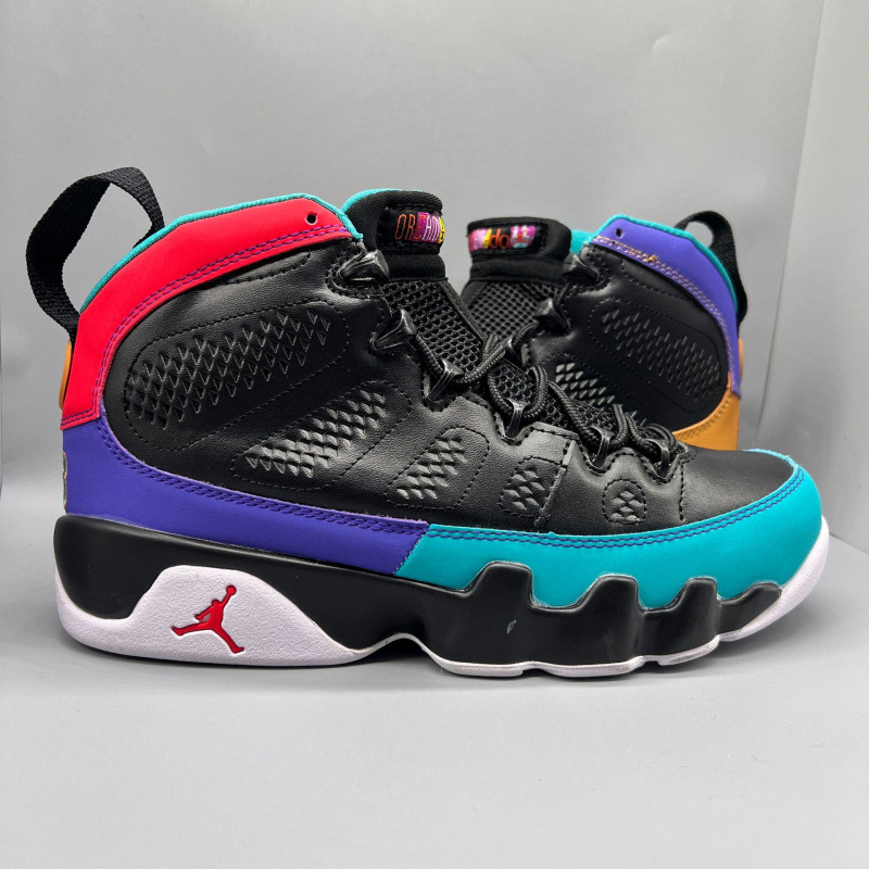 Zapatos Pitian versión alta AJ9 zapatos de baloncesto de alto nivel, zapatos deportivos para hombres, Joe 9 azul universitario, rojo chino, Georgetown