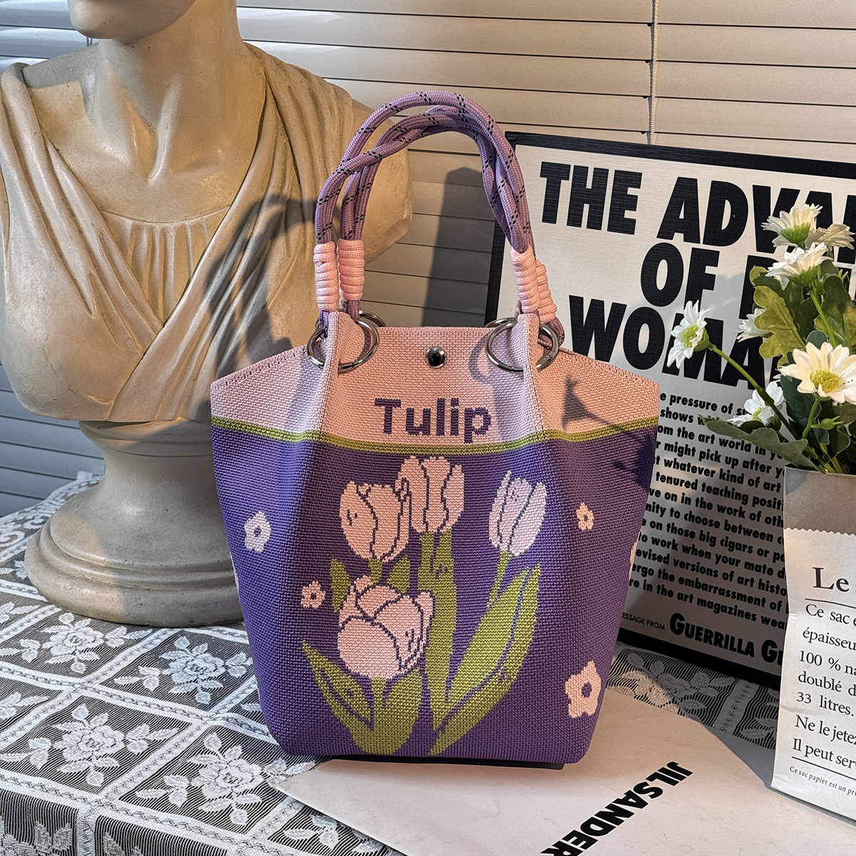 HKB9275 Tulipanes púrpura