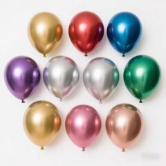 メタルバルーン 10inch 厚みのある卸売結婚式ホリデーパーティーシーン装飾屋台カラフルなラウンドオープニングアレンジメント
