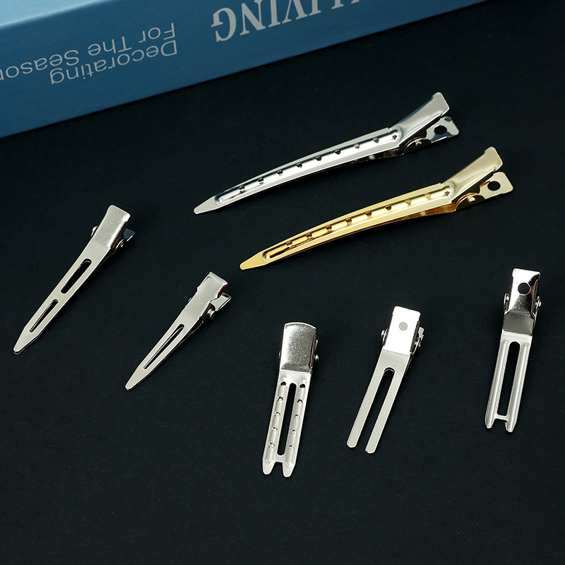 发根蓬松夹子侧边刘海化妆定型发夹定位鸭嘴夹发卡一字夹大号小号