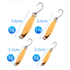 Lure for Shark|Marine Cut Glitter 3g Metal Lure Fishing Tackle Manufacturer Wholesale