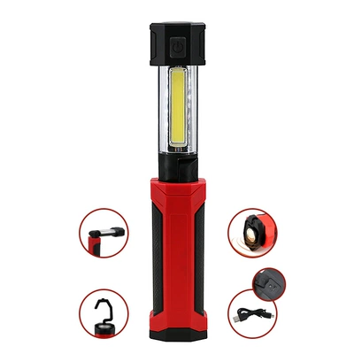 LED retractable auto repair work İşçi projektorları - red
