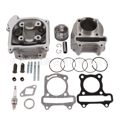 Goofit 47mm Silindr Dəsti, Gy6 80Cc 139Qmb ATV Kart üçün Silindr Başlığı