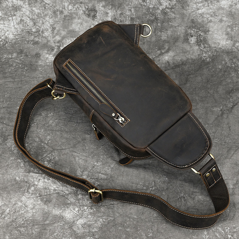 Bauletto in pelle di cavallo pazzo per uomo casual, borsa a tracolla semplice in pelle di mucca con croce diagonale, borsa da viaggio all'aperto_voghion.com