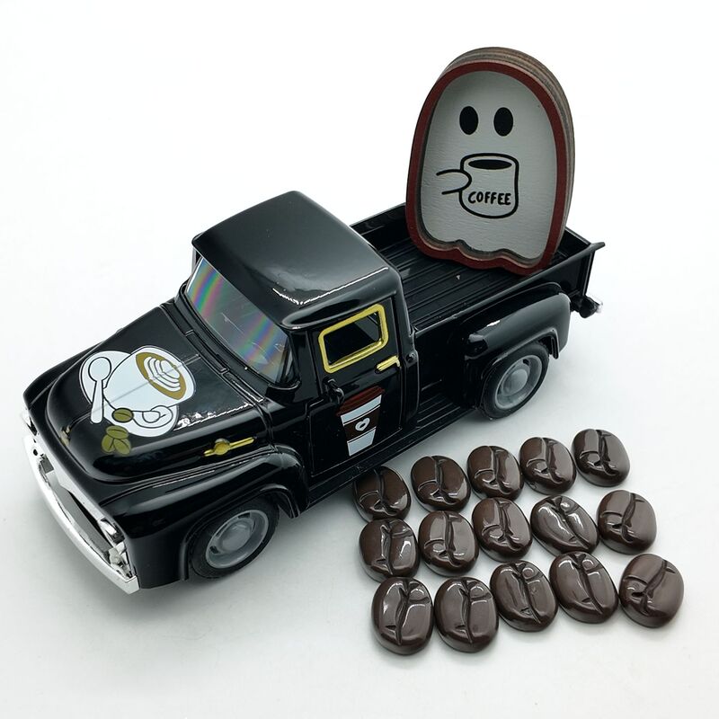 Cross-Border 14.5cm Pickup Alloy Car Coffee Crafts Ornaments Gifts Replica Vintage Car Coffee Beans Cross-Border 14.5cm Pickup Alloy Car Coffee Crafts Ornaments Gifts Replica Vintage Car Coffee Beans