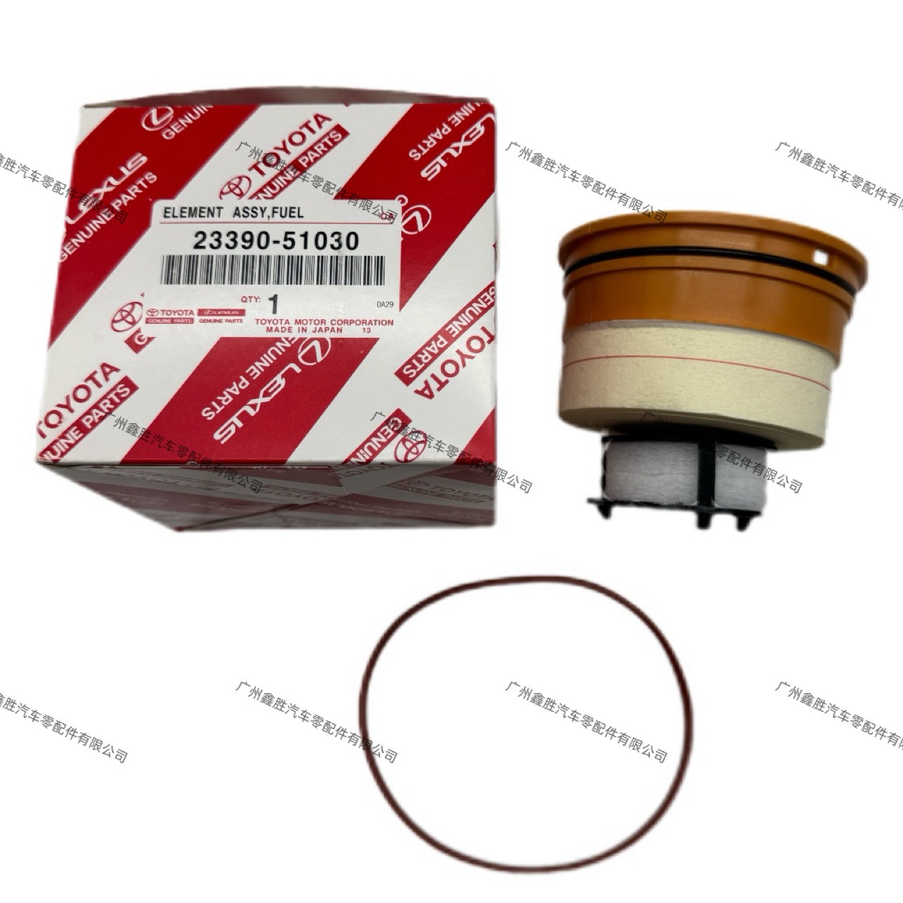 23390-51030 Is Suitable for Toyota Land Cruiser 4.5 V8 Car Diesel Filter Diesel Grids