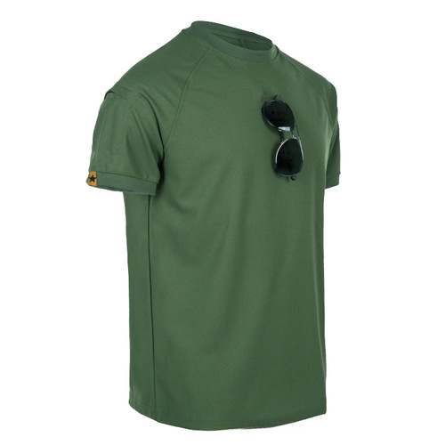 Cage Wind Special Forces T-Shirt Men's Stand-up Collar Tactical Short Sleeve Polo Shirt Elastic Quick-dry T-Shirt Military Short Sleeve Men's Summer