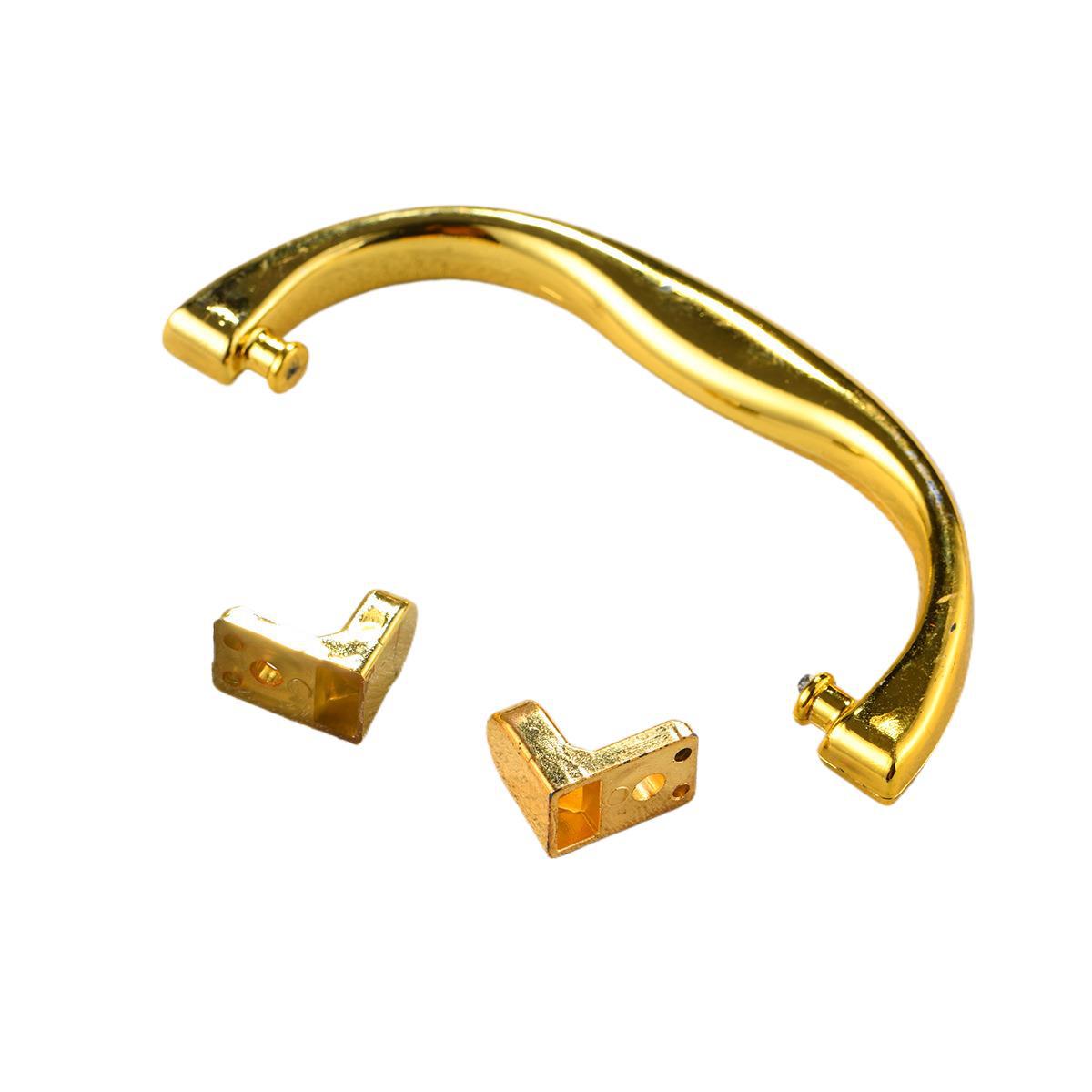 ABS caja de aluminio eléctrico caja médica mango caja de madera de mano accesorios de hardware plástico caja corrugada de mano