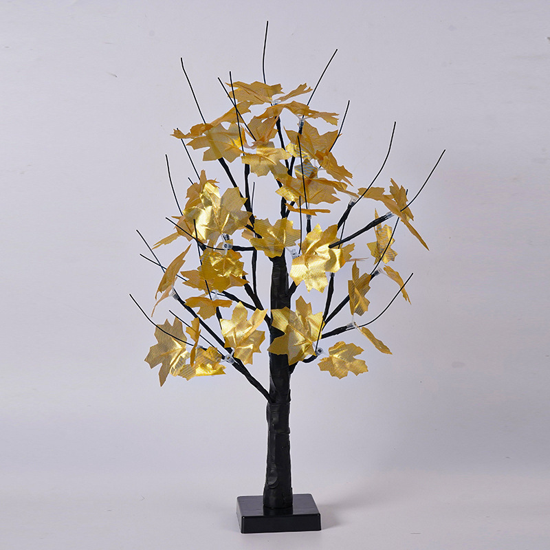 60cm -블랙 트리 골든 메이플 리프