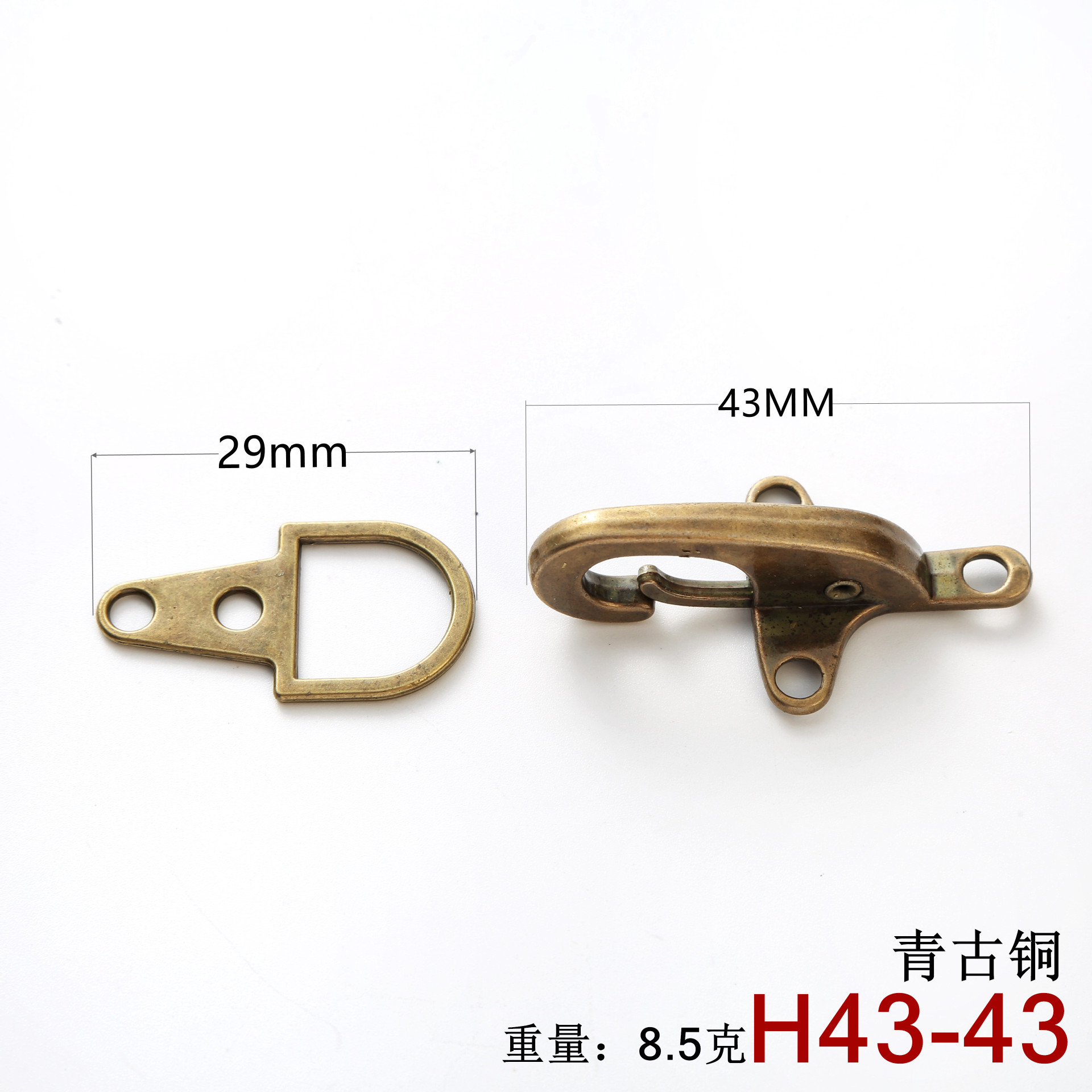 チャイナドレスの金属の一字のバックルの中国風のボタンの合金のdiyの縫い目のボタンの装飾は新しい中国式のロックの棒を掛けます。