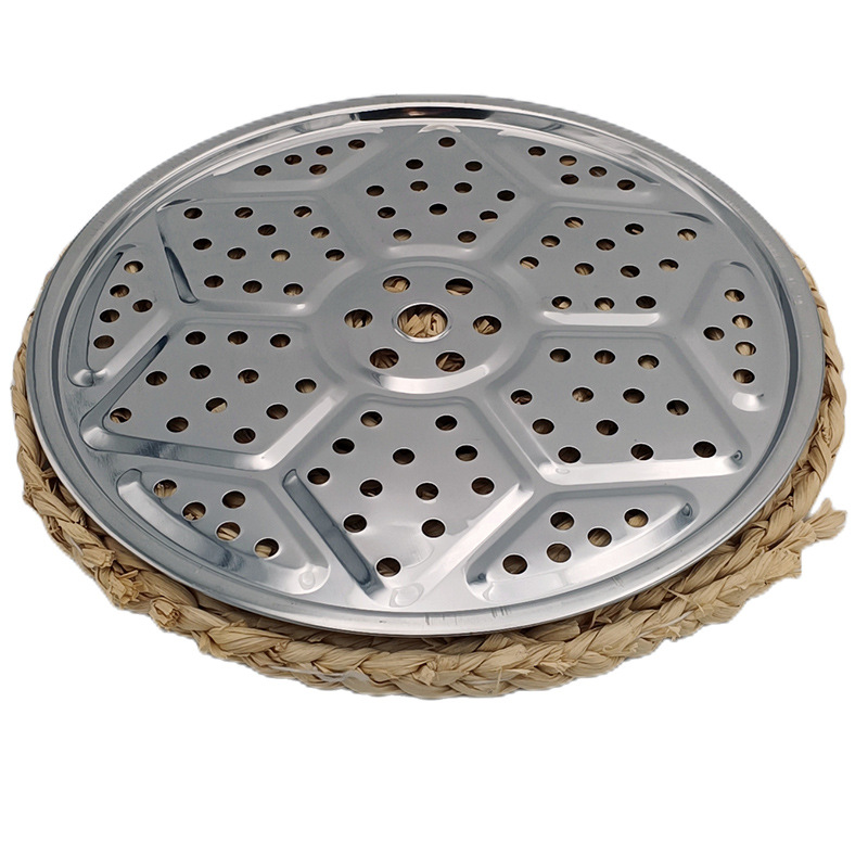 F1542 28 # acero inoxidable vapor hogar ronda de aluminio vapor de bollos al vapor