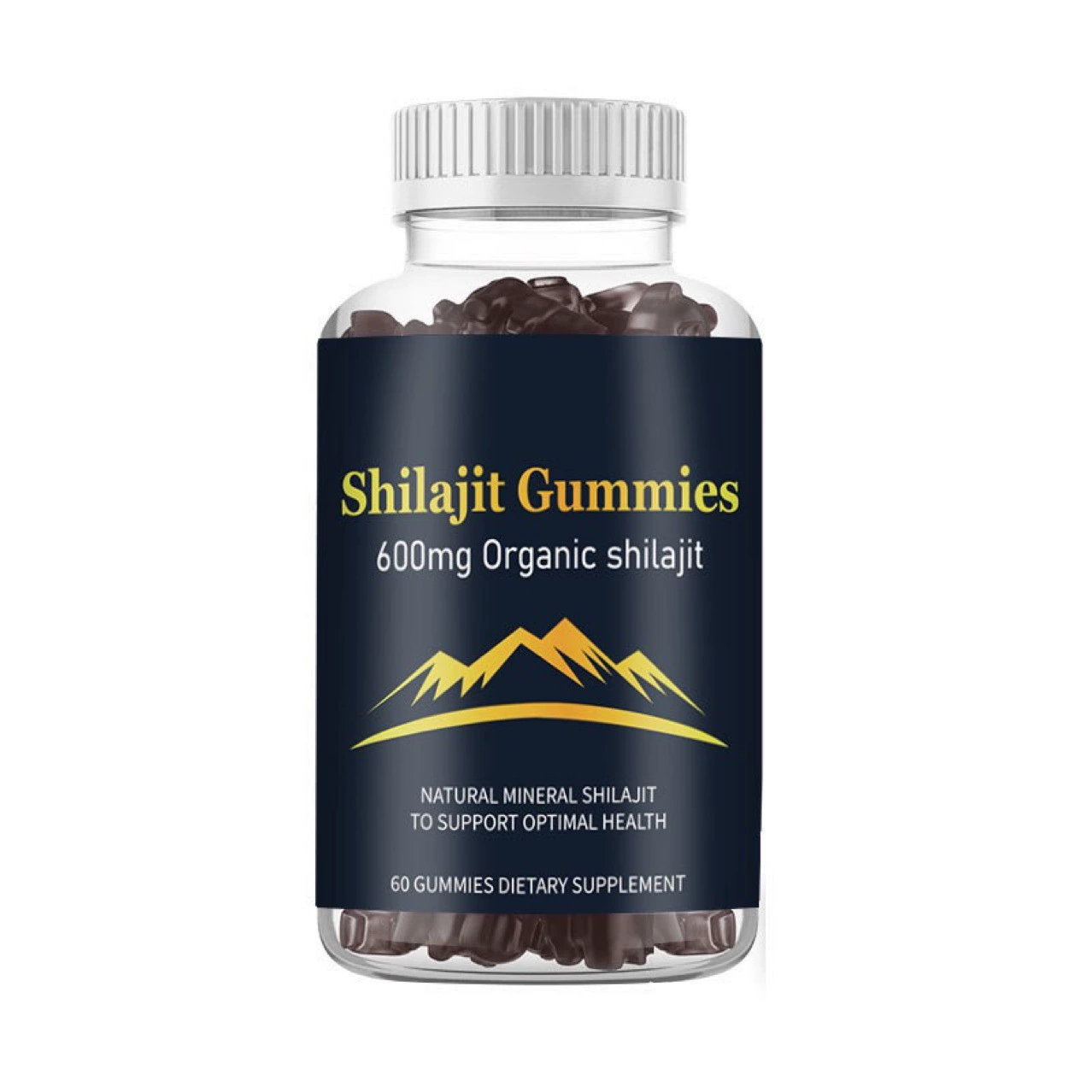 Завод-производитель GMP, обработка Amazon, индивидуальные жевательные конфеты Шиладжит, вегетарианские фруктовые