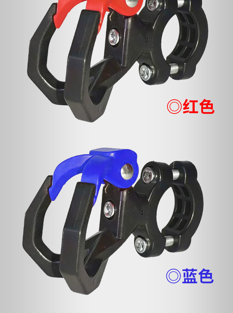 Delivery service front-mounted electric vehicle hook, multifunctional motorcycle hook, universal front-mounted hook for electric bikes