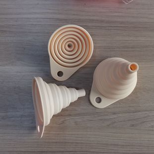 Силиконовая воронка Домашний кухонный инструмент растительное масло складная воронка креативный мини телескопический масляный горшок утечка завод прямой