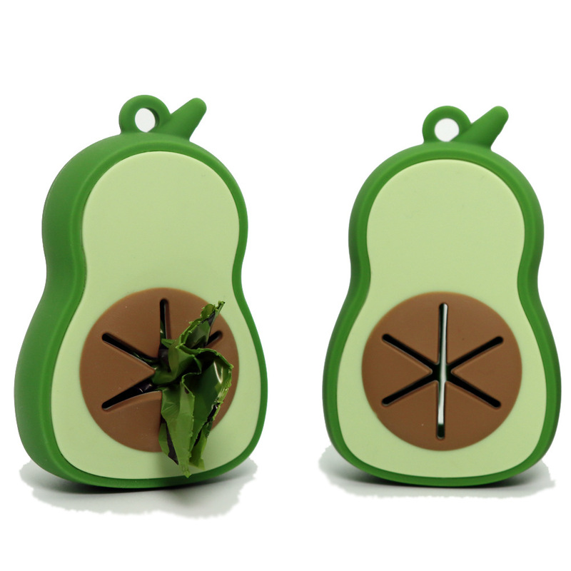 Pet cleaning supplies garbage box dog toilet pickup avocado dispenser portable toilet pickup dog garbage bag