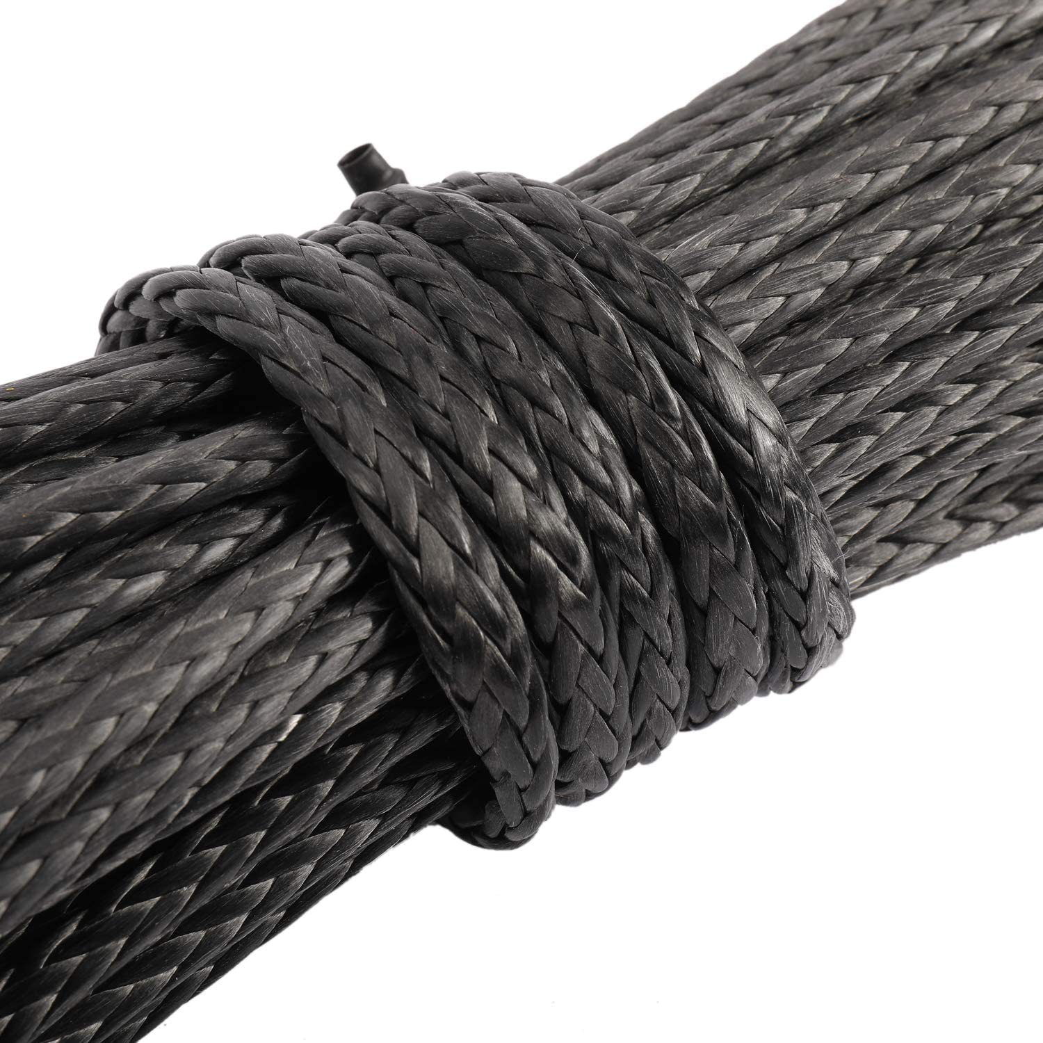 6Mmx 15m Winch Rope Uhmwpe Trailer Rope Beach Vehicle Ultra-High Molecular Weight Polyethylene Atvutv