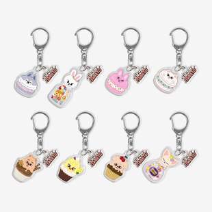 Stray kids Men's Acrylic Keychain Key Pendant Jewelry Surrounding Same Style Li Longfu Felix