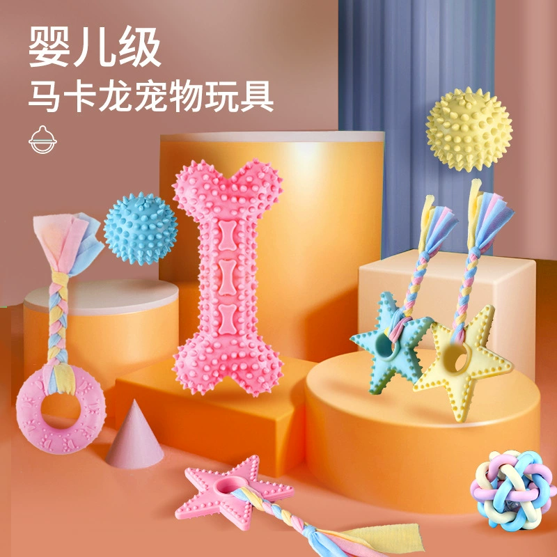 Домашнее животное Молярный хлопок веревка игрушка для собак играть обучение игрушка для собак резиновая игрушка мяч Вокализация пластиковая игрушка для собак