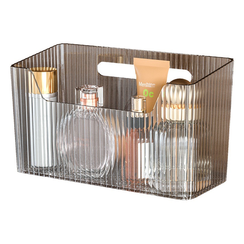 Espejo de baño gabinete caja de almacenamiento baño cosméticos lápiz labial perfume rack de almacenamiento armario colgante de pared caja de organización