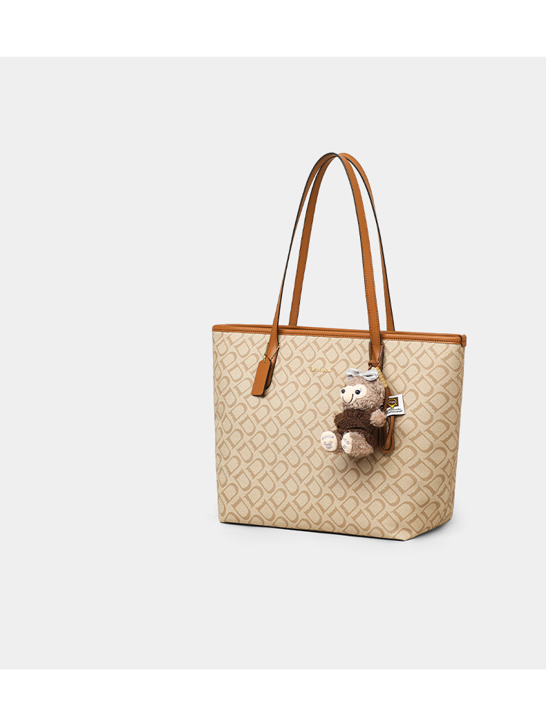 Túi xách nữ đeo chéo dây xích kiểu mới mùa hè, thiết kế cao cấp đi làm, dung tích lớn — màu mơ, Hạnh Sắc chi tiết 15