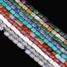 ��Ȼʯ�L����ˮ�����ɢ��6x8mmֱ�׽�ɳʯ���� DIY���Ʒ���